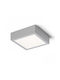 Rendl Light Studio Scott Φωτιστικό Οροφής Εξωτερικού Χώρου με Ενσωματωμένο LED σε Γκρι Χρώμα R10552