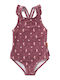 Fresk Costum de baie pentru copii O singură bucată Costum de baie pentru copii Burgundy