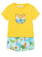 Kinder-Set mit Shorts Sommer 2Stück Yellow