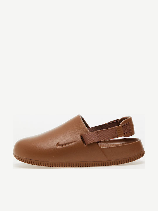 Nike Calm Clogs Brown