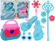 Lean Toys Handbag & Blue Cufflinks Schönheitszubehör-Set