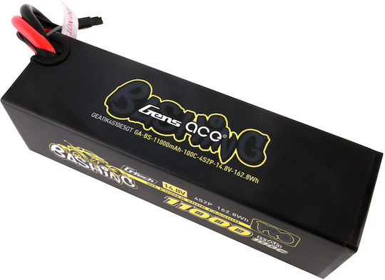 Gens Ace Bashing Μπαταρία Li-Po 14.8V 11000mAh 100C 4S EC5 για Τηλεκατευθυνόμενο