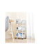 Shally Dogan Kitchen Rack Plastic 3 Tiers Gray 35.5x26x76cm