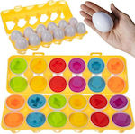 Jucărie de Sortat Forme Puzzle Eggs Set