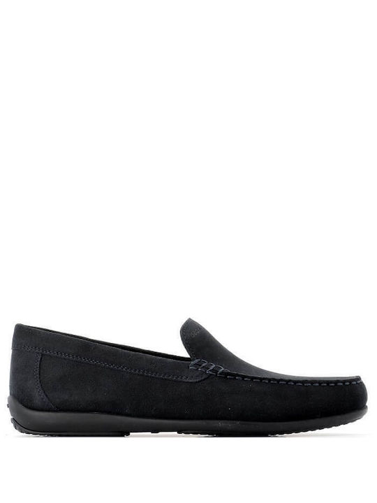 Geox D Ascanio E Men's Piele Moccasins Albastru