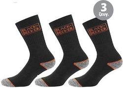 Black & Decker Κάλτσες Μαύρες