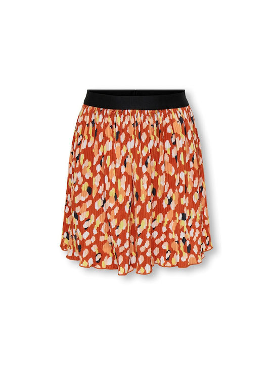 Kids Only Kids Pleated Skirt Orange