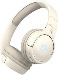 MSL-901 Безжични Bluetooth On Ear Слушалки Бежови