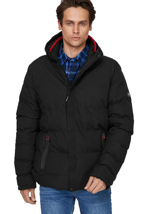 Trespass Herren Winter Jacke Puffer Black