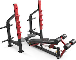 Impulse uper Olympic SL7041 Κατακλινής Πάγκος Γυμναστικής με Ορθοστάτες
