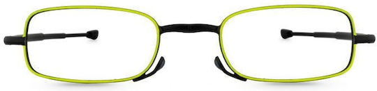 Perspectiv Damen Lesebrille +1.00 in Gelb Farbe COMPACT+1.00
