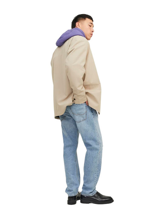 Chris Original Men's Jeans Pants with Relaxed Fit Blue Denim