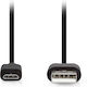 Nedis USB 2.0 Кабел USB-A мъжки - микро USB-B мъжки Черен 1м CCGL60500BK10