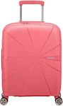 American Tourister Starvibe Cabin Travel Suitcase Sun Kissed Coral with 4 Wheels Height 55cm