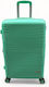 Olia Home Large Travel Suitcase Green with 4 Wh...