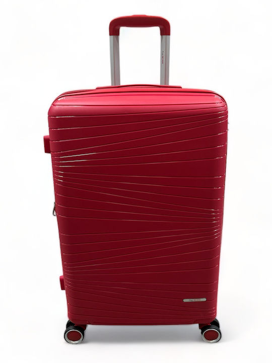 Olia Home Mittlerer Reisekoffer Hartschalen Red...