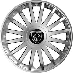 Versaco Auto Radkappen Set Crystal 4Stück 15" S...