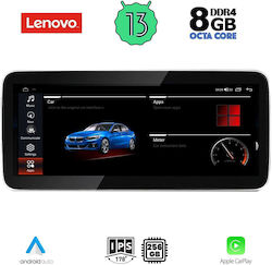 Lenovo Car-Audiosystem für BMW E60 2011-2012 (Bluetooth/USB/AUX/WiFi/GPS/Apple-Carplay/Android-Auto) mit Touchscreen 12.3"