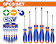 Wadfow Set 6 Magnetic Screwdrivers