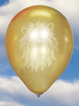 Set of 100 Balloons Latex Gold