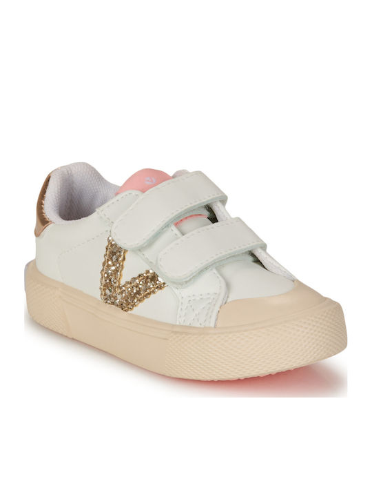 Victoria Kinder Sneakers mit Klettverschluss Weiß