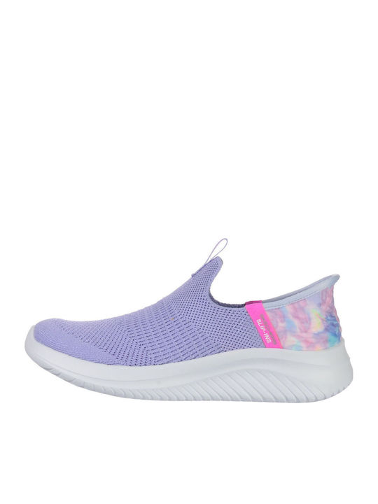 Ultra Flex 3.0 Kids Sneakers Slip-on Purple