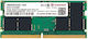 Transcend DDR5 with Module 1x16GB and Speed 5600 for Laptop