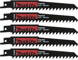 Makita P-04999 Λάμες για Ξύλο 150mm 5τμχ