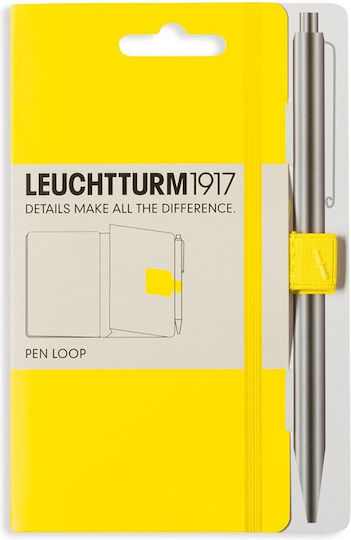 Leuchtturm1917 Σημειωματάριο με Λάστιχο και Στυλοθήκη Κίτρινο