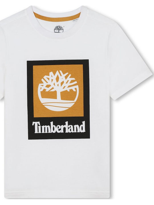 Kinder-T-Shirt Weiß Tree
