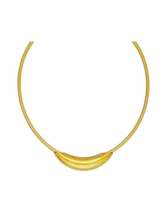 Excite-Fashion Halskette aus Vergoldet Stahl