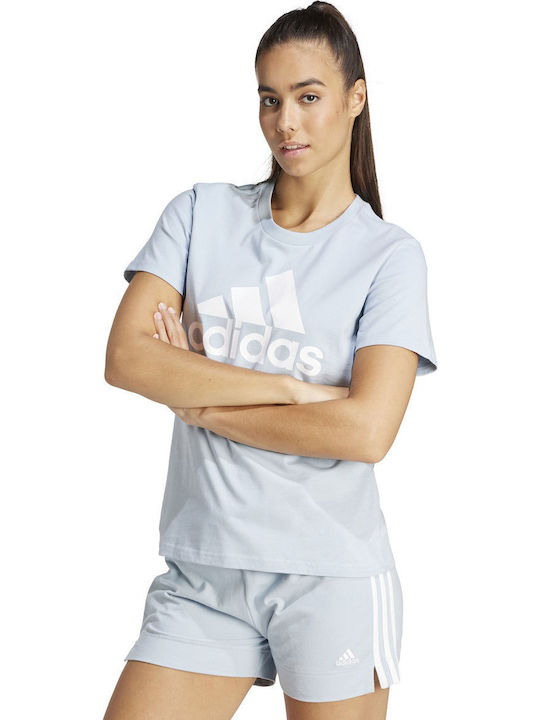 adidas Essentials Logo T-Shirt Blue