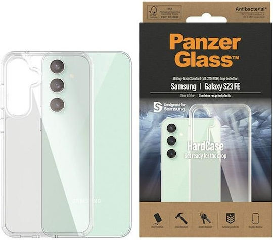 PanzerGlass Hardcase Antibacterial Military Grade Certified Back Cover Πλαστικό Διάφανο (Galaxy S23 FE)