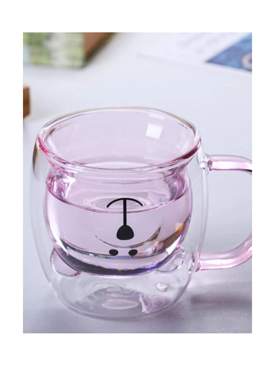 Tasse Glas Teddy Bear 250ml 1Stück