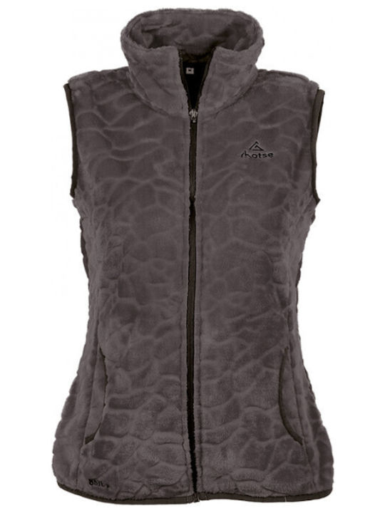 Lhotse Women's Vest with Zipper Anthracite