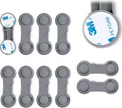 Ricokids Cabinet and Drawer Lock 10 Pieces