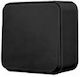 Lineme Wall-Mounted Wall Switch Single with Frame Aller Retour Black