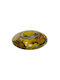 Gala Candle Holder Glass in Brown Color 11x3.5x3.5cm 1pcs
