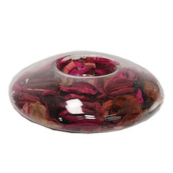 Gala Glass Candle Holder
