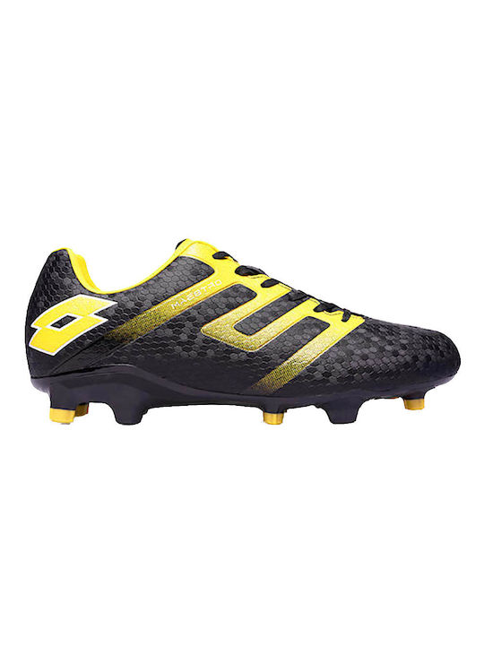 Lotto Maestro 700 Iv FG Low Football Shoes with Cleats Black