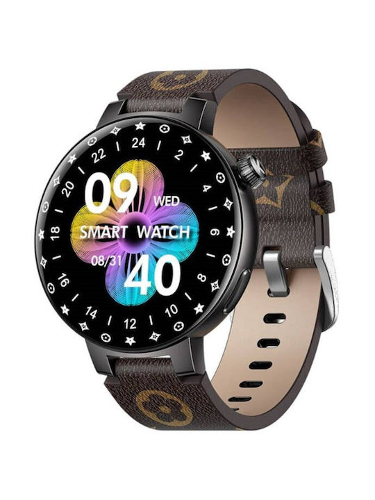 Kumi GT6 Pro 48mm Smartwatch with Heart Rate Monitor (Gray)