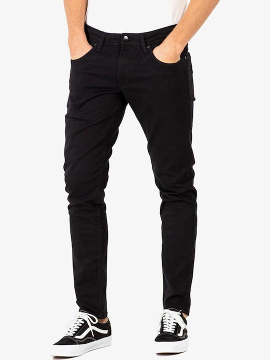 Pantalon De Blugi Pentru Bărbați Cu Fit Slim Negru