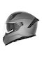 Nox N401 Matt Titanium Motorcycle Helmet Full Face ECE 22.06 with Sun Visor