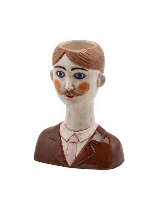 EDG Decorative Vase Faccia Lui Multicolour 24x15x30cm