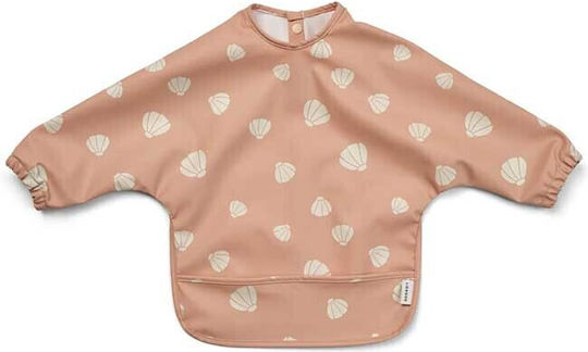 Liewood Merle Fabric Coverall with Button with Pocket with Sleeves Shell Pale Tuscany