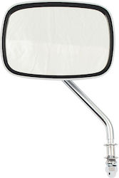 MCS Motorcycle Mirror Silver 1pc