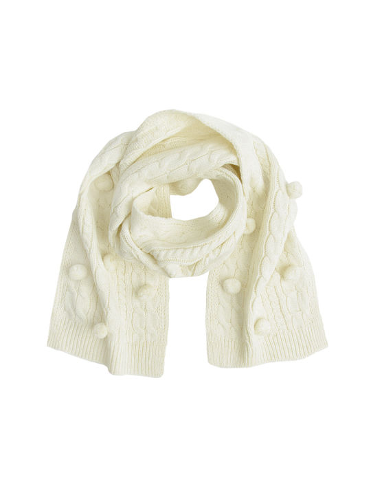 Cool Club Kids Scarf White