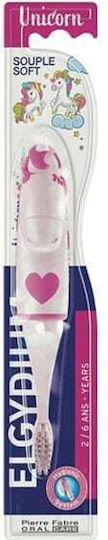 Elgydium Kids Toothbrush for 2+ years Fuchsia