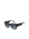 Marc Jacobs Women's Sunglasses with Black Plastic Frame and Black Gradient Lens MARC695/S 08A9O
