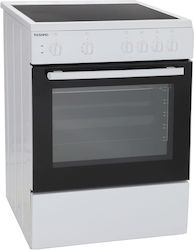 Eskimo Ελεύθερη με Κεραμικές Εστίες Λευκή ES VC4031 W Eskimo Ελεύθερη με Κεραμικές Εστίες Λευκή ES VC4031 W